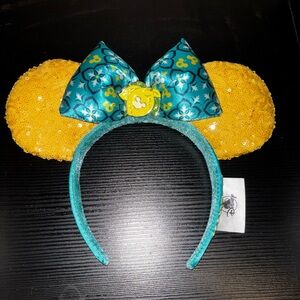 NWT Disney Minnie Ear Headband - Epcot Italy Limoncello Saluti